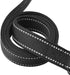 6ft Dog Leash, Heavy Duty Reflective Traffic Padded Two Handle Lead for Large or Medium Dogs, Black