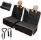 IVY&LANE Dog Car Seat Cover for Back Seat,Conversible 2-in-1 Waterproof Front Seat