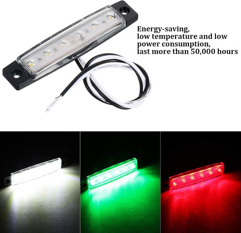 10 12 66 22 HESTYA Pieces Marine Boat Lights V Utility LED Interior Lights and ft AWG LED Strips Extension Cable