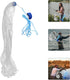 RUNROTOO 1.2m Hand Throw Cast Net Fishing Gear with Weighted Steel Sinkers Monofilament Mesh Net for Freshwater