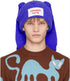 Knitted Beanie Hat with Cute Rabbit Long Ears, Fluffy Winter Outdoor Hat