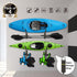 Kayak Rack Wall Mount, Canoe Hanger Hooks, Storage Hook for Hanging Outdoor Beach Chair, Bicycle & Surfboard
