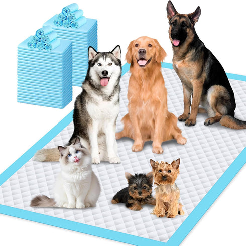 Gimars 100G Thicker Large 36in x 44in Puppy Pads Dog Pee Pads