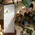 DQITJ 5 Pcs DIY Hermit Crab Ladder Climbing Toy Climbing Wall Tank Accessories Aquarium Decoration