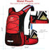 Insulated Hydration Backpack Pack with 3L BPA Free Leak Proof Bladder, Lightweight Daypack for Hiking, Running, Camping