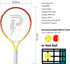Kids Tennis Racket Best Starter Kit 17"-25" for Age 4 and Under with Mini Racket and Shoulder Strap Bag