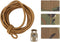 Tactical Flag Bungee Elastic Fastener Strap Shock Cord for Molle Webbing Loop Cord Lock