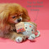English Teacup Nosework Plush Dog Toy - Rope Legs and Crinkle Sound - UK British Design for Dogs
