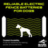 Dog Collar Batteries - Replacement for Invisible Fence Collar Batteries R21, R22, R51 (4-Pack)