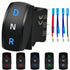Generic D N R Rocker Switch 7Pin 12V-24V ON-Off-ON 3 Position DPDT Latching