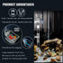 Aquarium Fish Shrimp Feeding Dish Set, Transparent Feeding Tube with Ring and Cleaning Brush for Fish Tank
