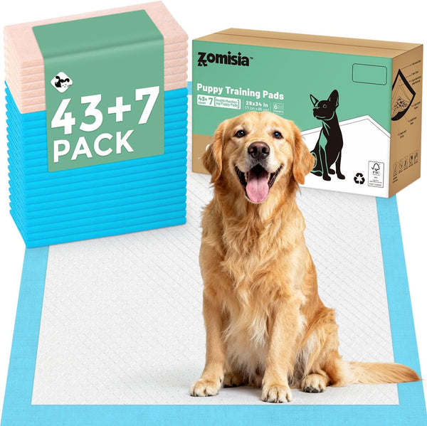 ZOMISIA Health Monitoring Puppy Pee Pads for Dogs Extra Large - 28"