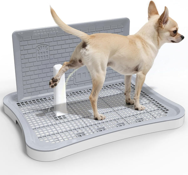 BUPIHUKA Pee Pad Holder, Indoor Dog Potty for Dogs, Puppy Pad Holder, Puppy