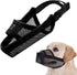 Crazy Felix Nylon Dog Muzzle, Breathable and Drinkable Pet Muzzle for Small Medium Large Dogs, Black, XL