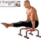 Rubberbanditz Parallette, Parallel Bars & Dip Station for Home Gym Workout Equipment