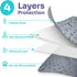 72"x72" Extra Large Washable Pee Pads for Dog Super Absorbent, Reusable Pee Pads Non-Slip Waterproof Pet Training Mats