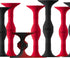 Popdarts PRO Pack Game Set (Red & Black) - Indoor, Outdoor Suction