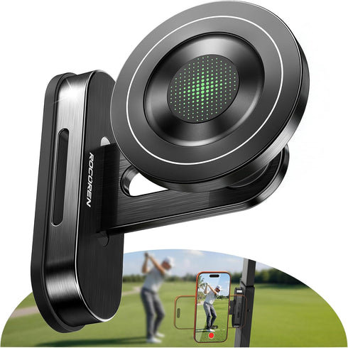 Rocoren Magnetic Golf Cart Phone Holder, Phone Mount Compatible with MagSafe iPhone 17-12,