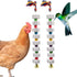 2 Pack Mineral Block Chicken Chewing Toy, KABASI Bird Beak Grinding Calcium
