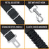 Active Pets Dog Seatbelt, Adjustable Safety Dog Seat Car Harness, Durable Dog Seatbelts for Cars for Large, Medium, &
