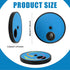 NQEUEPN 3 1 Dog Scratch Pad for Nails, in Round Rotatable Pet Grinding Mat, Slow Food Storage Box, Fun File Board