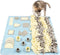 STELLAIRE CHERN Snuffle Mat for Small Large Dogs (39.4" x 39.4") - Nosework Feeding,