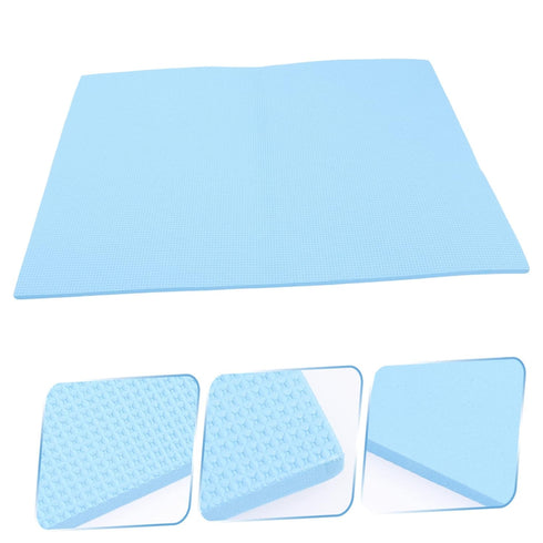 Fish Tank Pad Aquarium Leveling Mat, Black Blue Foam Cushioning Mat for Fish Tank Accessories