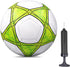 Soccer Ball Size 3, 4, 5 Soft PU for Practice Training, Gift for Boys Girls, Comes with Pump and Needle