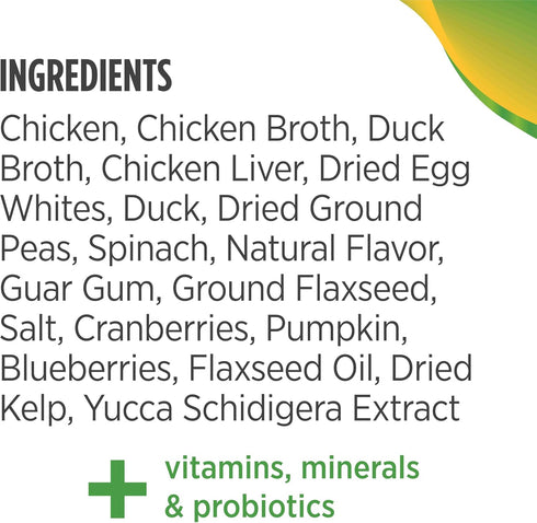 3oz (24 Pack) Nulo Wet Canned Cat Food - Shredded Chicken & Duck, High Protein Grain-Free Wet Cat Food Shreds