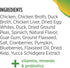 3oz (24 Pack) Nulo Wet Canned Cat Food - Shredded Chicken & Duck, High Protein Grain-Free Wet Cat Food Shreds
