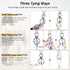 Horse Tie Ring, Safe Horse Accessories, Humane Way Tie Ring with Eye Bolt and Quick Snap