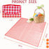 Couleurs Waterproof Picnic Mat, Portable Camping Mat, Beach Mat, Foldable Waterproof Sand Mat with Straps for Outdoor