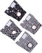 CuteBone Washable Female Dog Diapers 4 Pack Reusable Doggie Heat Diapers for