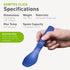 humangear GoBites Click | Portable & Convertible Travel Utensils | Collapsible Fork and Spoon for Camping