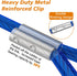 XiaZ 10ft Dog Tie Out Cable, Steel Wire Runner for Yard, Durable Lockable Clips for Medium Dogs