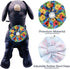 12pcs Dog Collar Flowers with Beads, Pet Collar for Small and Medium Dogs, Grooming Accessories Attachment