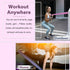 Resistance Bands for Working Out, Physical Therapy Bands Set for Stretching, Yoga, Pilates, Gym, Home Exercise