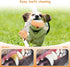 Durable Tough Squeaky Dog Toys, Stuffed Animal Chew Toy with Crinkle Paper, Interactive Rope Toys for All Dog Sizes,