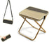 MealFlow Pro Portable Foldable Backpack Stool, Pocket Chair Camping Fishing Stool, Mini Outdoor Camping