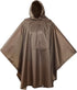 USGI Industries Military Style Poncho - Multi Use Rip Stop Camouflage Rain Poncho