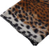 Fleece Pet Blanket, Warm and Comfortable Kennel Blanket for Camping, Travel, and Beach (Leopard Print, S)
