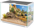 AWERT 48x18 inches Reptile Habitat Background, Stone Blue Sky Oasis Cactus Sun and Desert Terrarium Background