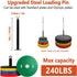 Pulley Cable Machine for Men and Women, Professional Muscle Strength Fitness LAT and Lift System for Home Gym