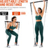 Pilates Bar Kit with Resistance Bands, 3-Section Multifunctional Yoga Bar for Full-Body Workouts at Home Gym