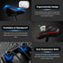 Xmifer Oversized Comfortable Bike Seat, Universal Replacement Bicycle Saddle, Waterproof Leather with Memory Foam