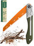 LAGOM Folding Saw, 8.2" Camping Hand Saw Made with SK5 Steel, Survival Folding Camp Saw