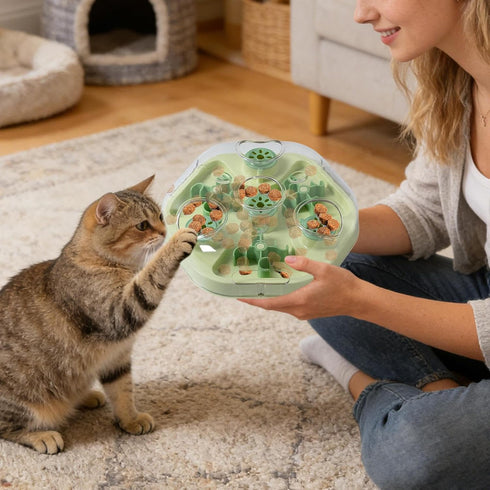 Generic Dog Treat Puzzle - Slow Feeding Game, Pet Treat Strategy Toy, Reward Based Feeder | Stimulating Home Play