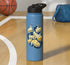 Whimsical Cartoon Cheese Design For Enthusiasts Floating Swiss Cheese Illustration For Food Lovers Stainless Steel