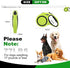 30FT Retractable Dog Leash, 360° Tangle-Free Walking Leash for Medium and Large Dogs up to 77 lbs, One-Hand Brake