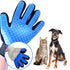 Pet Grooming Glove, Comfortable Brush Glove for Dog, Cat, Rabbit, Perfect Hair Remover for Short and Long Fur